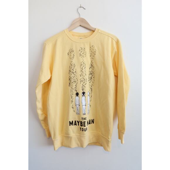AJR Brothers The Maybe Man Tour 2024 Sweatshirt Band Shirt Double Sided Sz Small - Picture 1 of 5